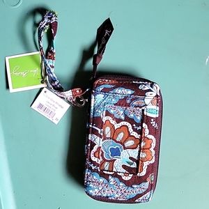 Vera Bradley all on one wristlet in Java Blue NWT